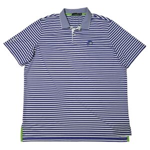 RLX Ralph Lauren 2 Button Short Sleeve Polo Shirt Men’s Striped Golf XXL